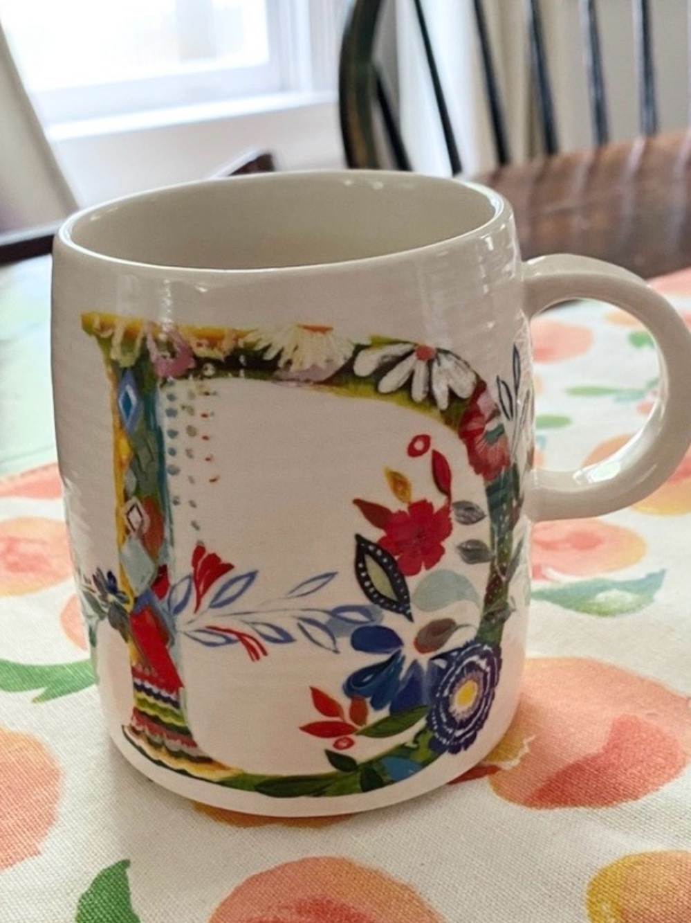 ❤️… Anthropologie Letter D Mug Starla M. Halfmann